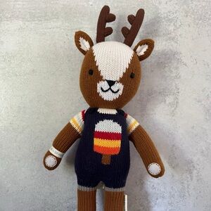 Cuddle + Kind Scout The Deer Knit Stuffed Plush